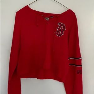 Red Sox Victoria secret PINK crew neck